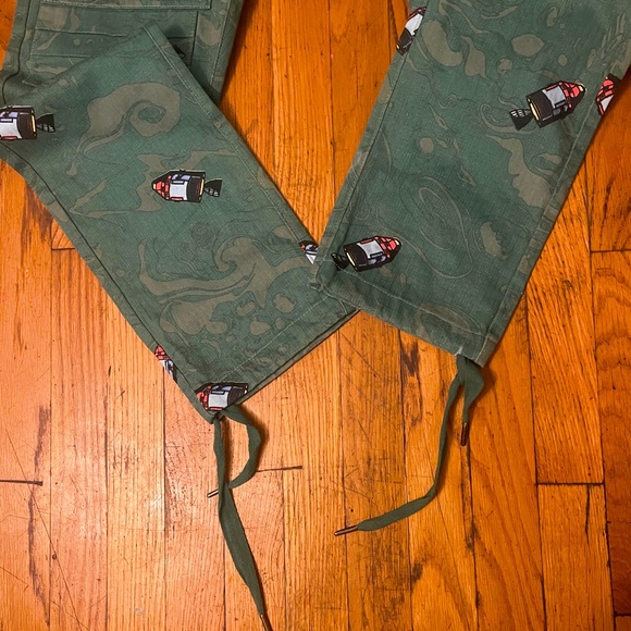 Billionaire Boys Club Green Camo Cargos sz34 - Picture 6 of 6